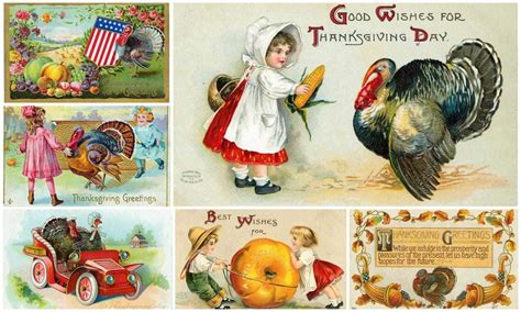 Vintage Thanksgiving Postcards