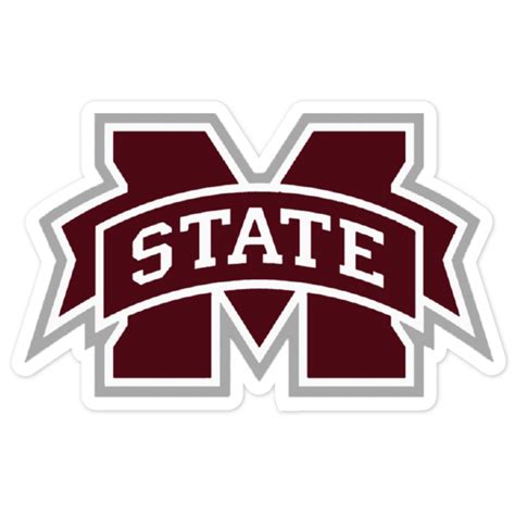 Mississippi State Bulldogs NCAA Logo Sticker