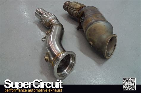 SUPERCIRCUIT Exhaust Pro Shop: BMW F30 320i (B48) Downpipe