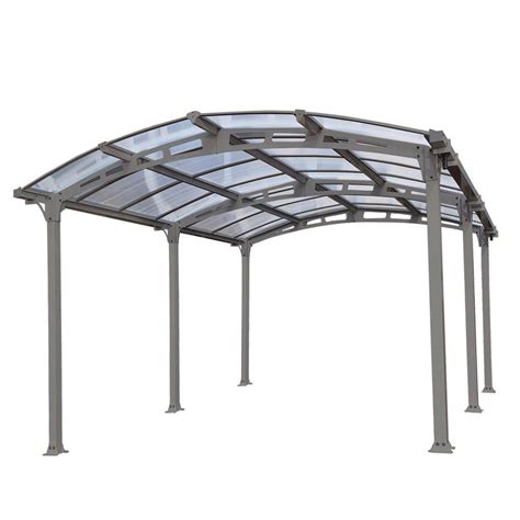 Palram Arcadia 5,000 12 ft. x 16 ft. Carport with Polycarbonate Roof ...