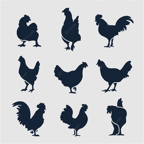 Chicken Silhouette Clip Art