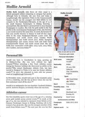 G.B Paralympics- 5 Inspirational women athletes | Teaching Resources