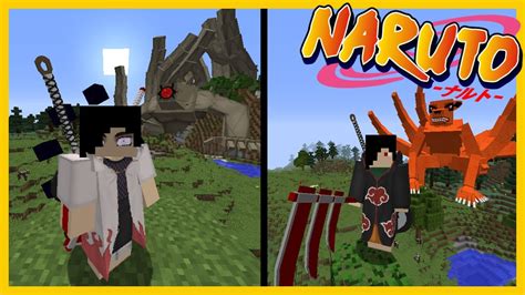 NEW NARUTO MOD! EPIC JUTSU EFFECTS, ALL TAILED BEASTS & MORE! Minecraft Naruto Mod Review - YouTube