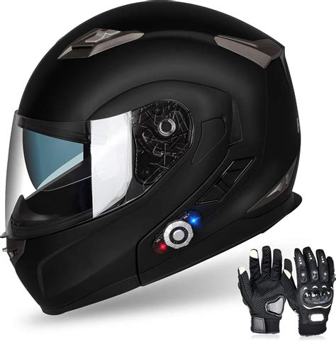 Buy Motorcycle Bluetooth Helmet FreedConn BM2-S Flip Up Modular ...