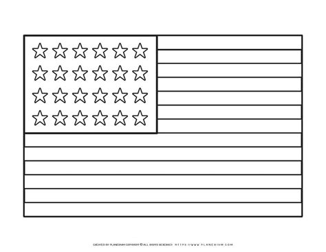 American Flag Coloring Pages