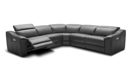 Advanced Adjustable Curved Sectional Sofa in Leather | Italian leather sectional sofa, Corner ...