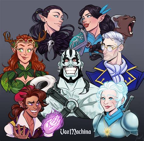 Critical Role Comic, Critical Role Characters, Critical Role Fan Art ...