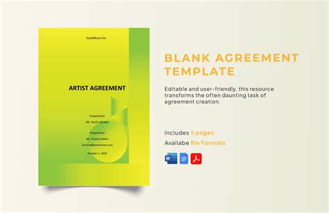 Agreement Templates in Word - FREE Download | Template.net