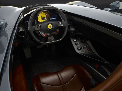 Ferrari Monza SP1 Interior - Car Body Design