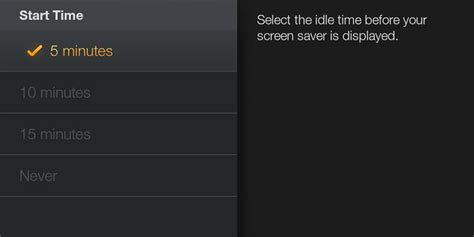 How to set a custom Screensaver Start Time on a Fire TV or Fire TV ...