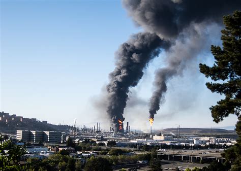 BREAKING: Fire at Chevron refinery in Richmond | Richmond Confidential