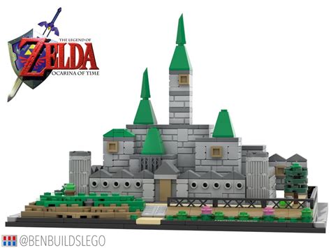 [OoT] Micro LEGO Hyrule Castle : zelda