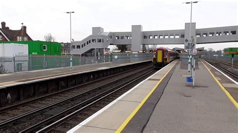 Gatwick Express Class 442 Flying Through Haywards Heath (09/3/16) - YouTube