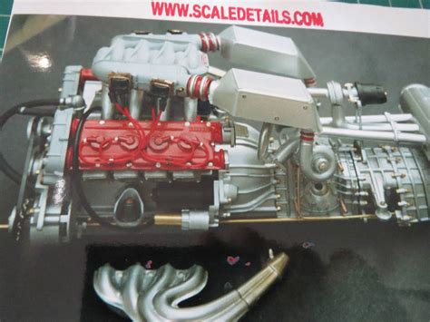 F40 Full Engine Transkit – Scale Details