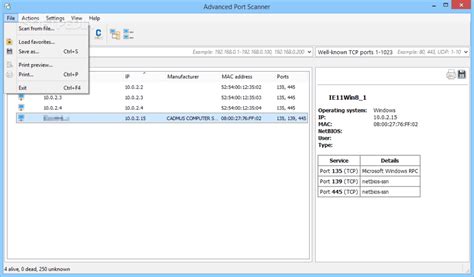 Advanced Port Scanner - A Review of one of the Top Port Scanning Tools