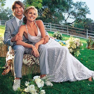 Rebecca Romijn & Jerry O'Connell | Celebrity bride, Celebrity wedding ...