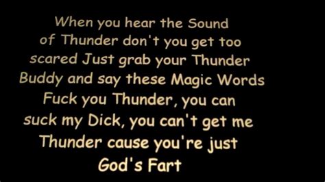 Ted Thunder Song Lyrics