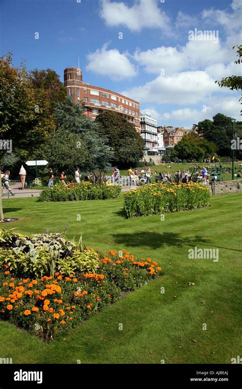 Bournemouth Central Gardens Stock Photo - Alamy