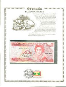 GRENADA 1 dollar Banknote WORLD CURRENCY COLLECTION Paper Money UNC Stamp MINT | eBay