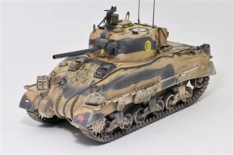 Sherman El Alamein | Model: Sherman Mk. II, C Sqd., 9th Quee… | Flickr