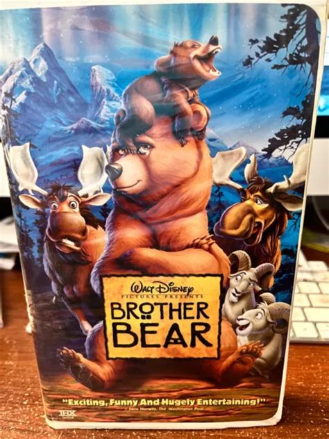 WALT DISNEY BROTHER Bear VHS Tape Clamshell Case 2004 Release - 31654 ...