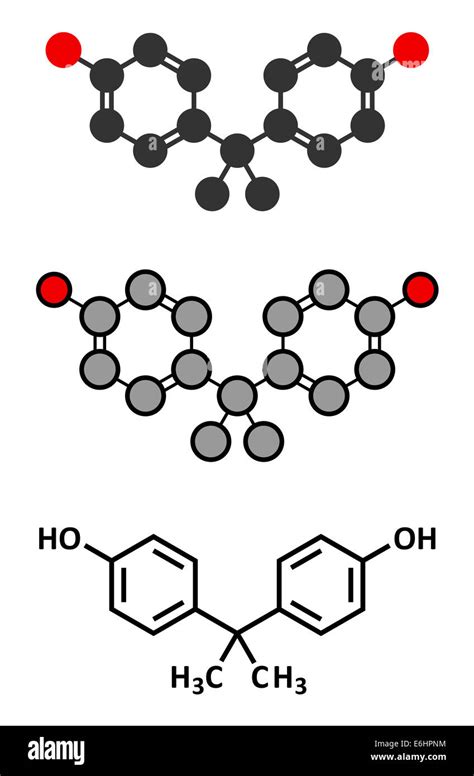 Bpa chemical structure hi-res stock photography and images - Alamy