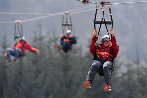 World's fastest seated zip line opens in Wales as outdoor tourism and hospitality sectors reopen ...