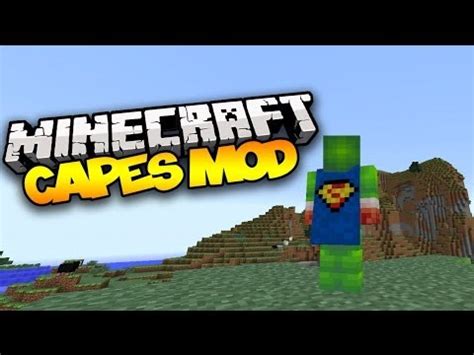 Minecraft: CAPES MOD! (Design your own Minecraft Capes!) | Mod Showcase ...