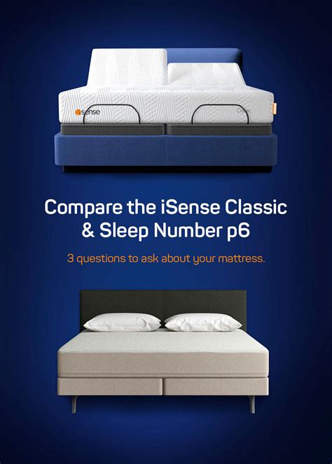 Compare iSense Classic vs. Sleep Number P6