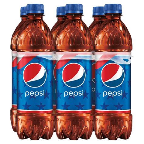 Pepsi Cola Soda Pop, 16.9 oz, 6 Pack Bottles - Walmart.com | Diet pepsi, Pepsi, Pepsi cola