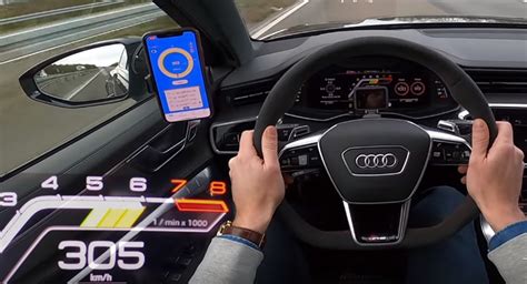 Watch The New Audi RS6 Go On A Top Speed Run On The Autobahn | Carscoops