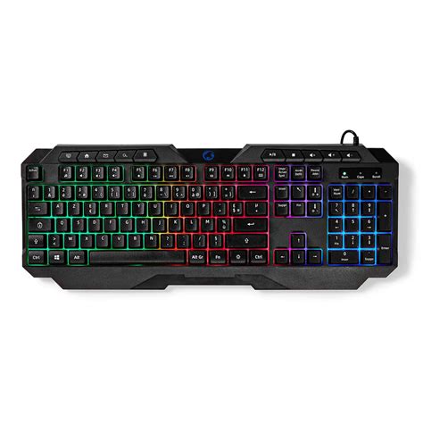 Wired Gaming Keyboard | USB Type-A | Membrane Keys | LED | AZERTY | FR ...