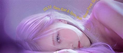 Rosé's Solo Debut Album '-R-' Isn’t Out Yet, It's Already Making ...