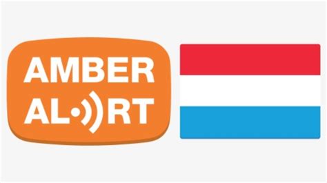 Amber Alert Luxembourg Logo - Amber Alert, HD Png Download - kindpng