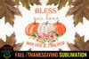 Bless Our Home -Fall Thanksgiving Sublimation Design Ideas - So Fontsy