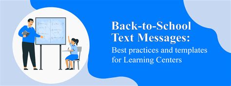 Back-to-School Text Messages for Learning Centers | TruText