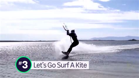 Kite Surfing - Competitors from 12 different... - ClickView