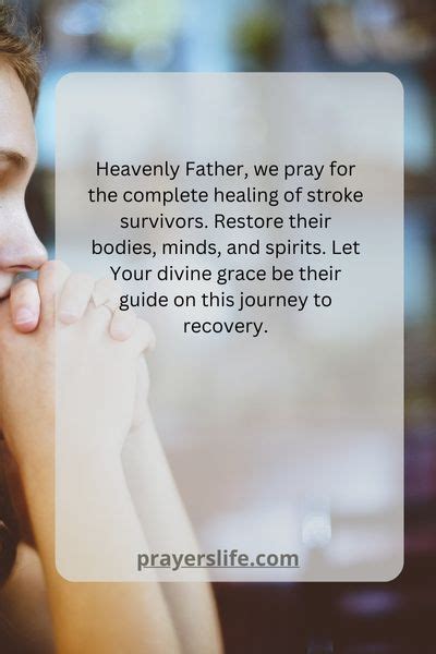 26 Powerful Healing Prayers For Stroke Patients