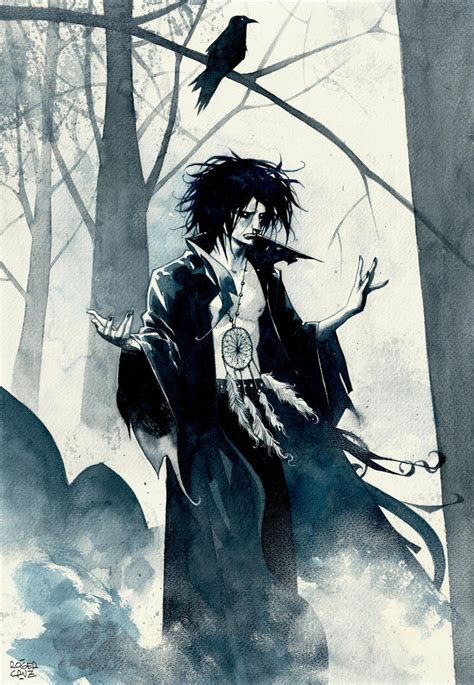 Sandman watercolour scan by rogercruz on DeviantArt