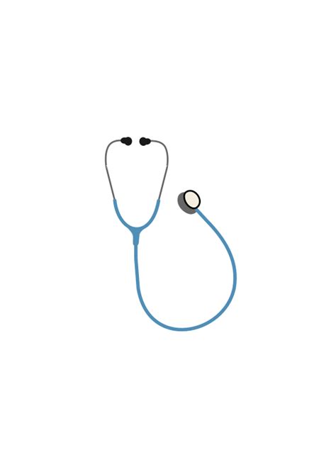 Stethoscope vector clip art image | Free SVG