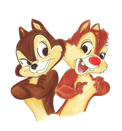 Troublesome Two - Chip and Dale Fan Art (15649716) - Fanpop