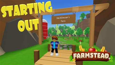 Roblox-FARMSTEAD-Starting Out - YouTube