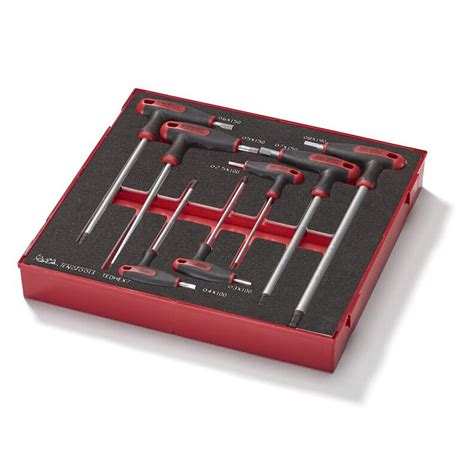 Teng Tools TEDHEX7 T-Handle Ball Point Hex Key Set (7 Pieces) | eBay