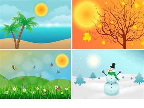 Les Saisons - Seasons in French | Teaching Resources