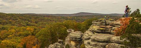 Garden of the Gods Illinois in the Shawnee National Forest