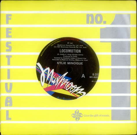 Kylie Minogue Locomotion Australian 7" vinyl single (7 inch record / 45 ...