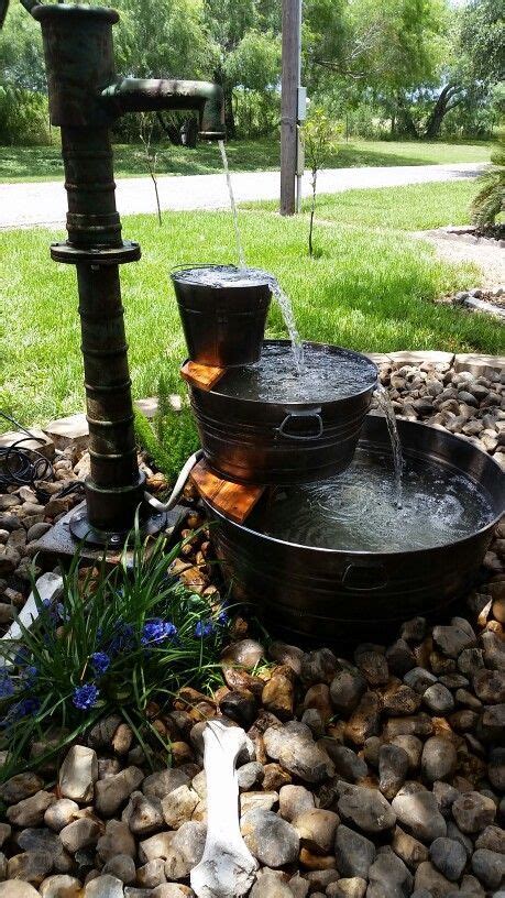 Ideas To Make Your Own Outdoor Water Fountains - TOP Cool DIY | Diy ...