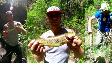 West Clear creek arizona trout fishing - Stick Figure fire on the horizon - - YouTube