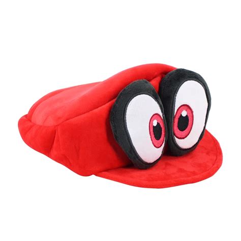 Super Mario Odyssey Cappy Plush Toy Red Cappy Cap Hat Soft Stuffed Doll Gifts for Children-in ...