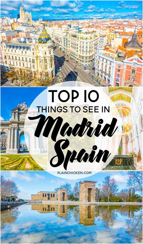 Top 10 Things to See in Madrid Spain - Plain Chicken